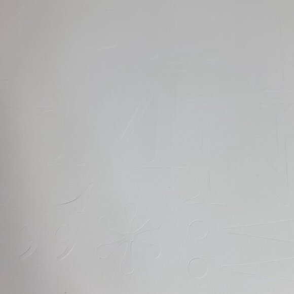 Close to My Heart Dazzling Die Cuts White Daisy CC1002WD 12"x12" Textured NEW - Picture 4 of 6